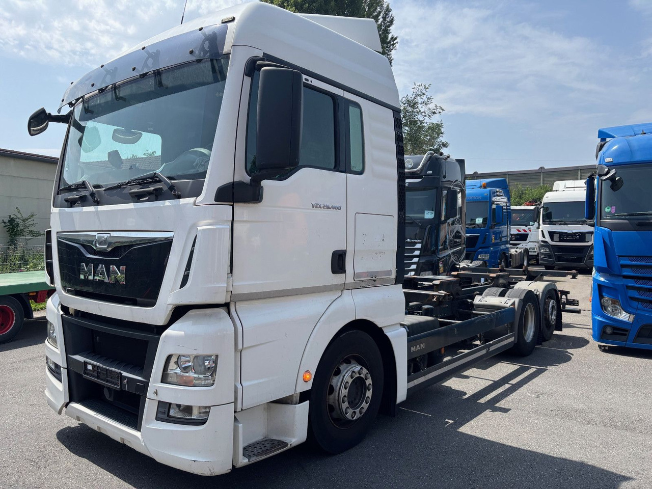 MAN TGX 26.400 Retarder/Lift/ - Camion transport containere/ Swap body: Foto 1 MAN TGX 26.400 Retarder/Lift/ - Camion transport containere/ Swap body: Foto 1