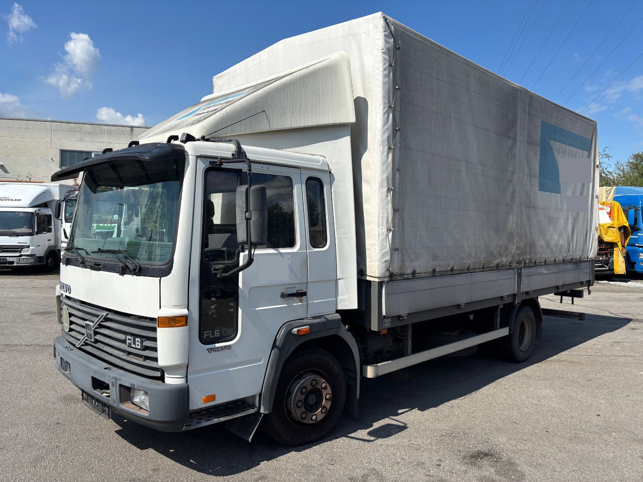 Volvo FL6 Klima/Luftfederung - Autoutilitară cu prelată: Foto 1 Volvo FL6 Klima/Luftfederung - Autoutilitară cu prelată: Foto 1
