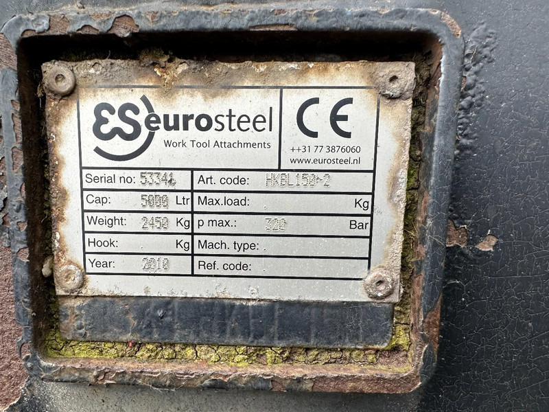 Eurosteel High Tip bucket 5m3 - Cupă pentru Utilaje constructii: Foto 4 Eurosteel High Tip bucket 5m3 - Cupă pentru Utilaje constructii: Foto 4