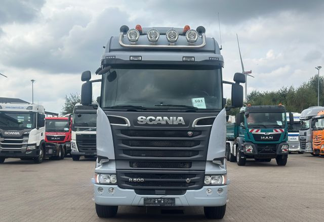 Scania R500 V8 6x2 |platforma budowlana z HDS FASSI F235 sterowanie radiowe | Euro5| Oś tylna: podnoszona i skrętna - Camion platformă, Camion cu macara: Foto 3 Scania R500 V8 6x2 |platforma budowlana z HDS FASSI F235 sterowanie radiowe | Euro5| Oś tylna: podnoszona i skrętna - Camion platformă, Camion cu macara: Foto 3