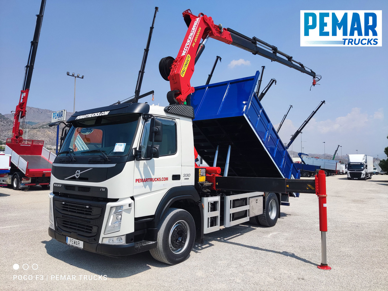 VOLVO FM 330 GRÚA BASCULANTE EURO 6 - Camion, Camion cu macara: Foto 1 VOLVO FM 330 GRÚA BASCULANTE EURO 6 - Camion, Camion cu macara: Foto 1