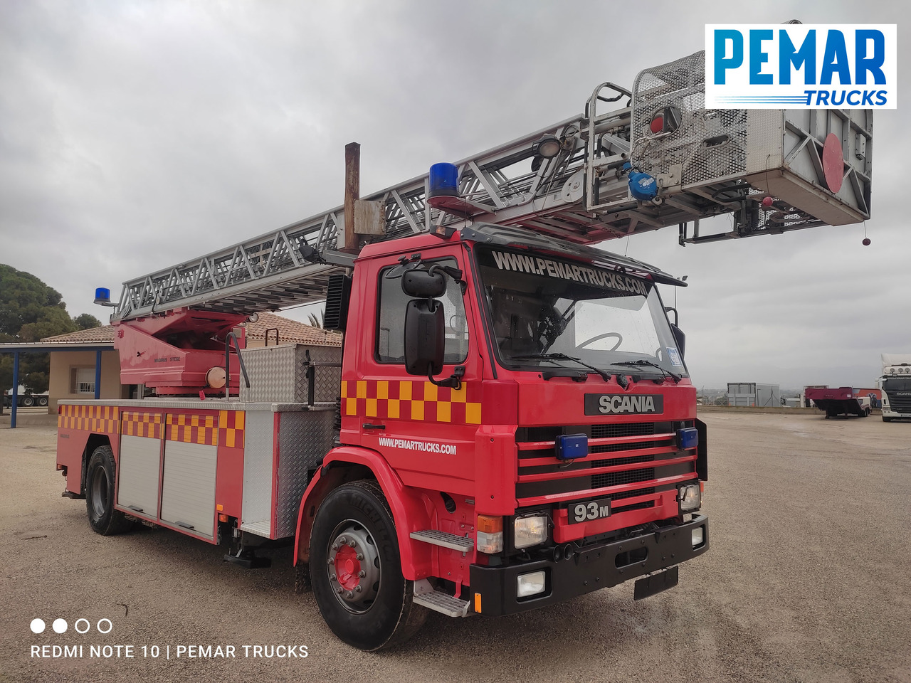 SCANIA G93 250 ESCALERA BOMBEROS - Autospeciala de stins incendii: Foto 4 SCANIA G93 250 ESCALERA BOMBEROS - Autospeciala de stins incendii: Foto 4