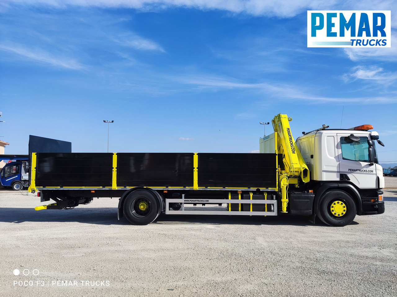 SCANIA P 250 GRUA CAJA FIJA - Camion cu macara: Foto 5 SCANIA P 250 GRUA CAJA FIJA - Camion cu macara: Foto 5