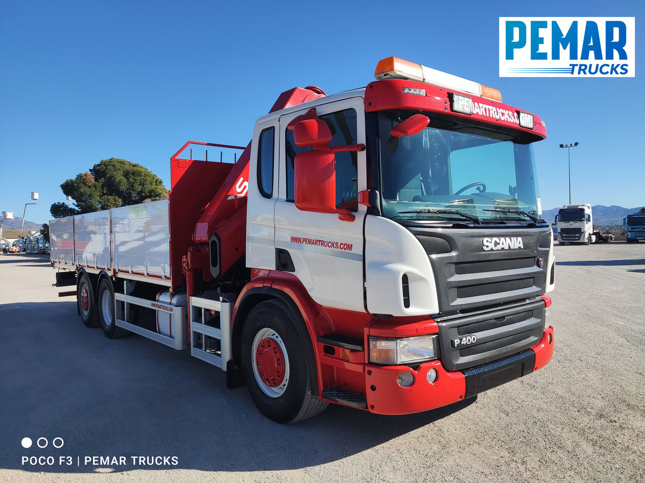 SCANIA P 400 6X2 GRUA CAJA FIJA - Camion cu macara: Foto 4 SCANIA P 400 6X2 GRUA CAJA FIJA - Camion cu macara: Foto 4