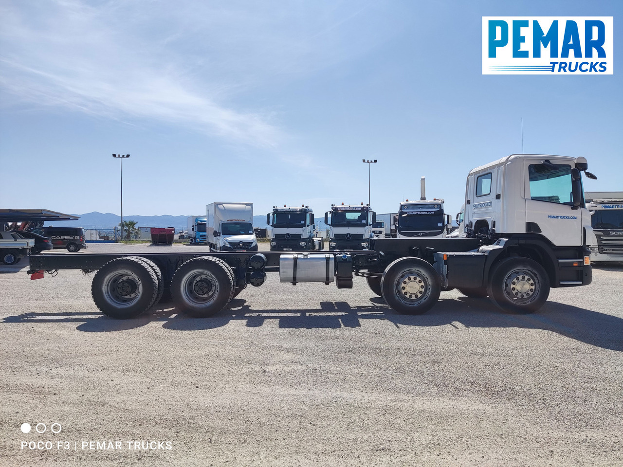 SCANIA P 410 8X4 CHASIS EURO 6 - Camion şasiu: Foto 4 SCANIA P 410 8X4 CHASIS EURO 6 - Camion şasiu: Foto 4
