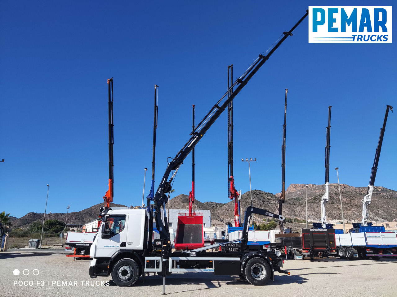 VOLVO FE 280 GRUA MULTILIFT 18T EURO 6 - Camion basculantă, Camion cu macara: Foto 5 VOLVO FE 280 GRUA MULTILIFT 18T EURO 6 - Camion basculantă, Camion cu macara: Foto 5