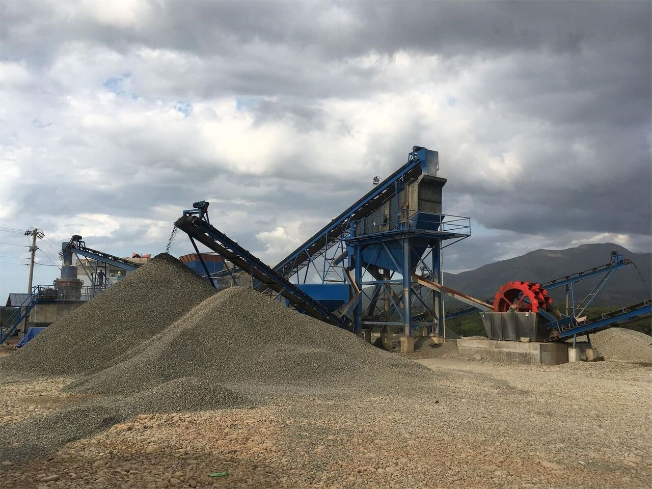 Kinglink 150TPH RIVER STONE CRUSHING PLANT - Concasor cu fălci: Foto 5 Kinglink 150TPH RIVER STONE CRUSHING PLANT - Concasor cu fălci: Foto 5