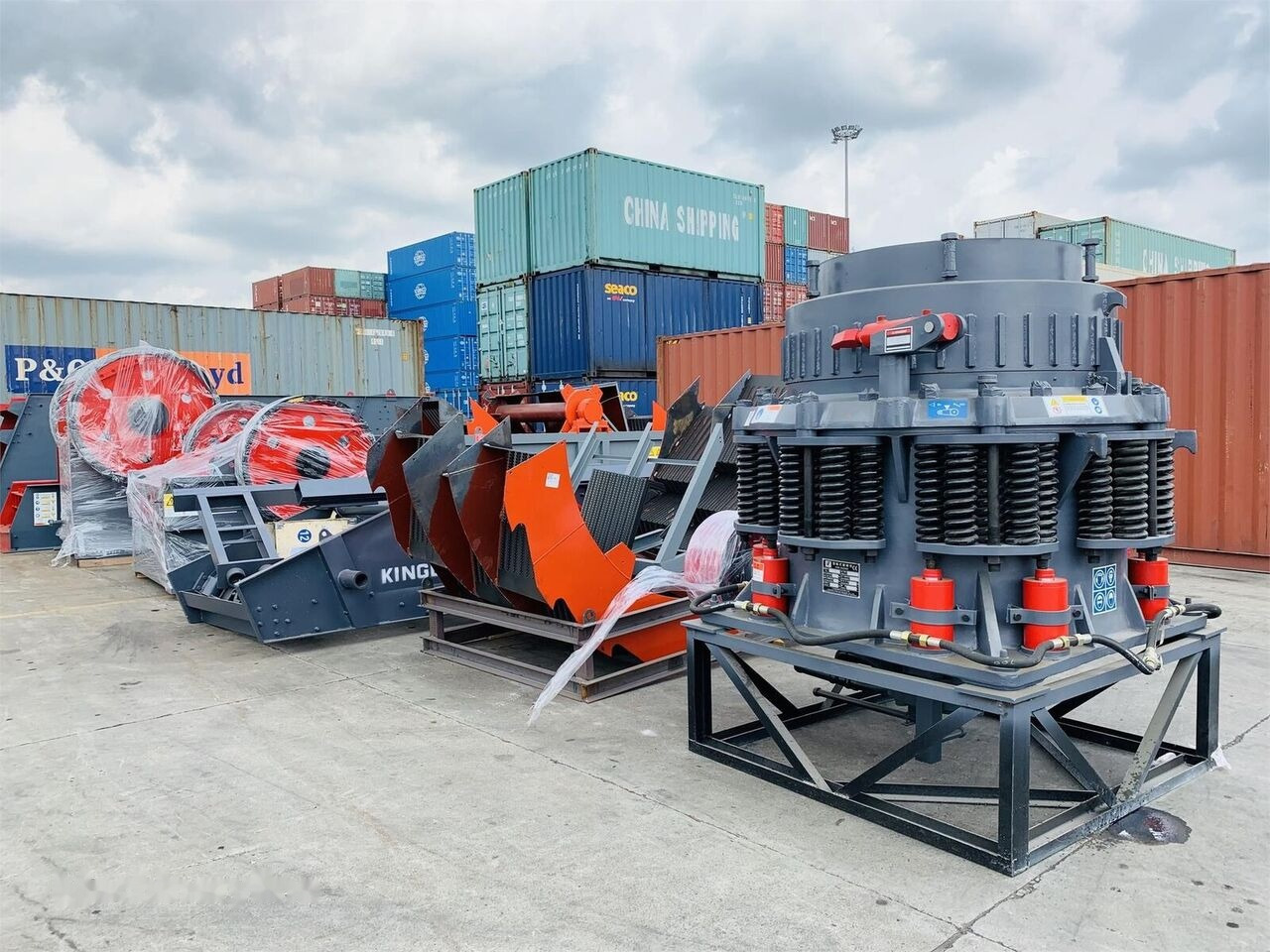 Kinglink KLM1000 Basalt/Granite Stone Cone Crusher | Asphalt batching - Concasor conice: Foto 2 Kinglink KLM1000 Basalt/Granite Stone Cone Crusher | Asphalt batching - Concasor conice: Foto 2