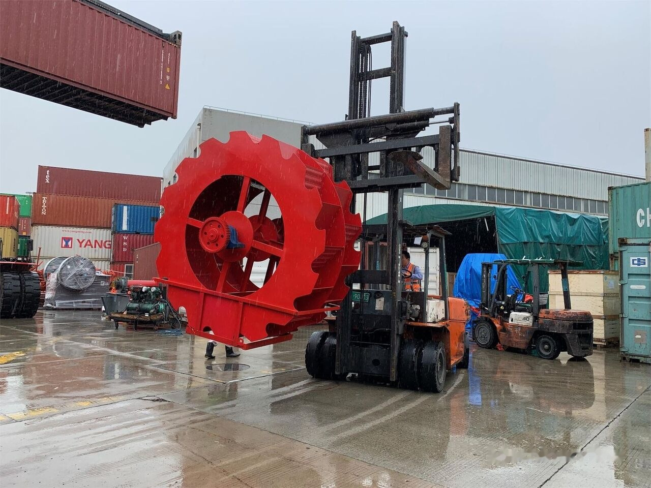 Kinglink XSD2610 Bucket Wheeled Sand Washer - Concasor mobil: Foto 2 Kinglink XSD2610 Bucket Wheeled Sand Washer - Concasor mobil: Foto 2