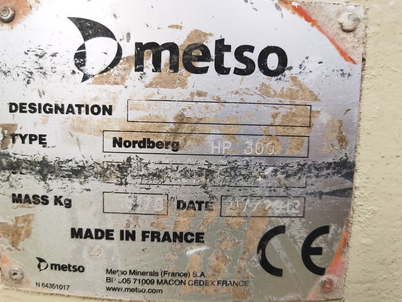 Metso HP300 - Concasor conice: Foto 2 Metso HP300 - Concasor conice: Foto 2