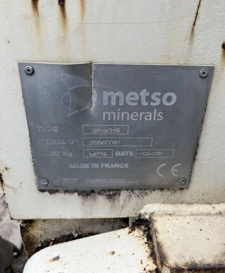 Metso Nordberg 1315 - Concasor cu impact: Foto 3 Metso Nordberg 1315 - Concasor cu impact: Foto 3