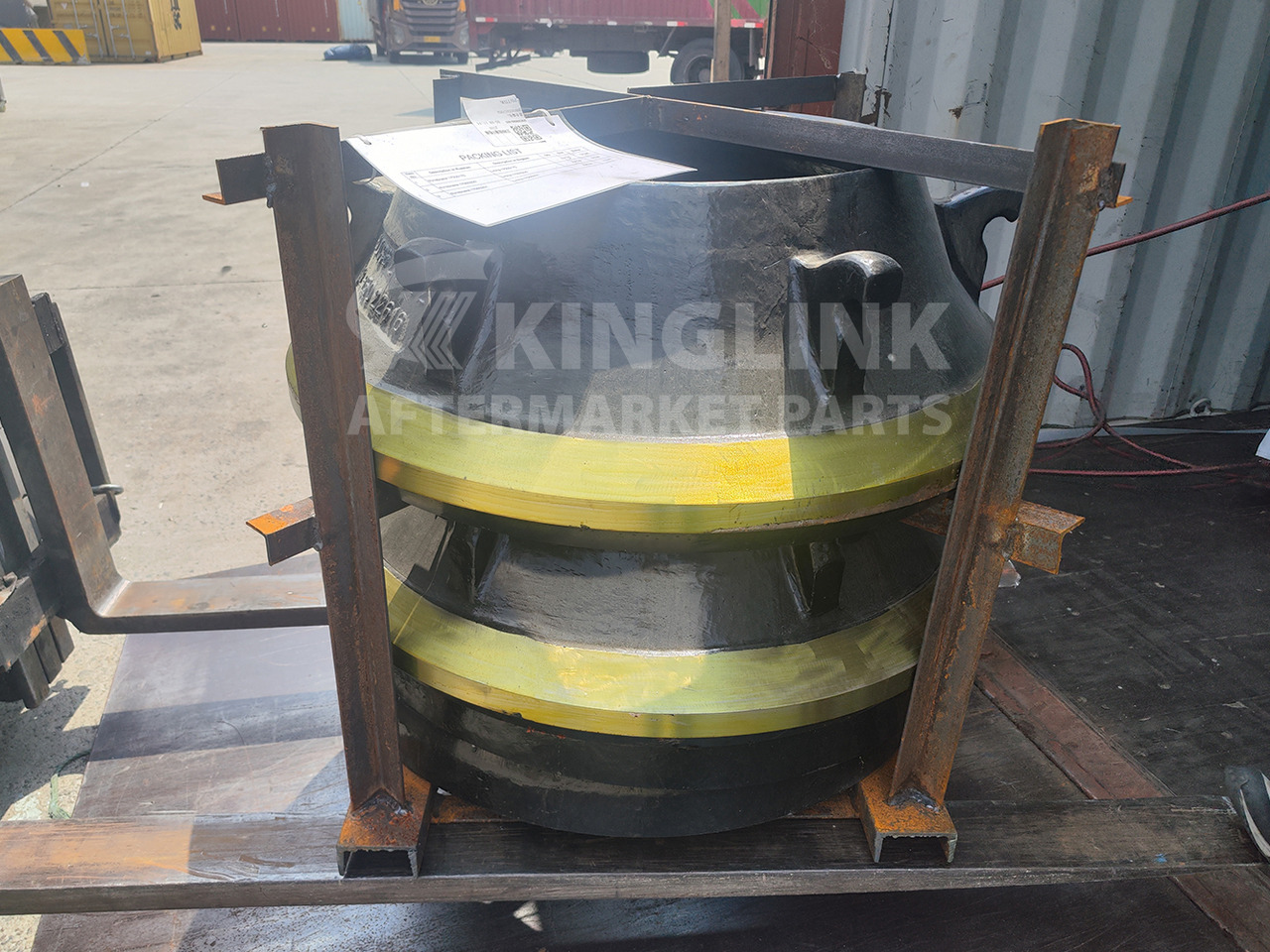 KINGLINK High Manganese Steel Mantle 17000200 and Bowl Liner 17000201 for Tc36 Cone Crusher - Piesă de schimb pentru Utilaje constructii: Foto 3 KINGLINK High Manganese Steel Mantle 17000200 and Bowl Liner 17000201 for Tc36 Cone Crusher - Piesă de schimb pentru Utilaje constructii: Foto 3