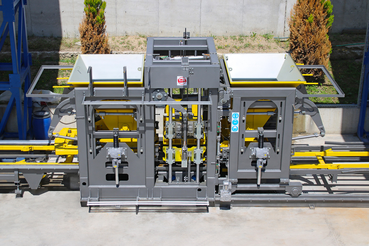 ELKON ELKOBLOCK-S36 FULLY AUTOMATIC SINGLE LAYER Concrete Block Machine - Utilaje constructii: Foto 2 ELKON ELKOBLOCK-S36 FULLY AUTOMATIC SINGLE LAYER Concrete Block Machine - Utilaje constructii: Foto 2
