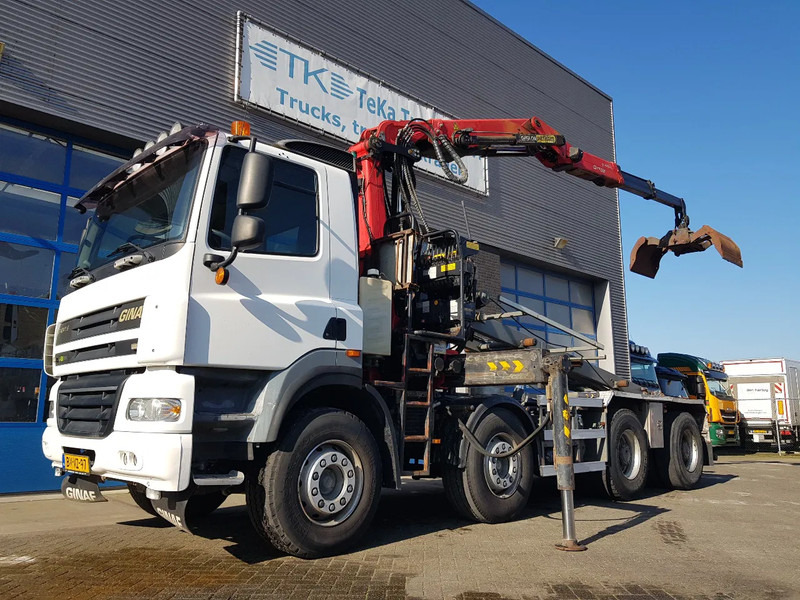 Ginaf X 4241 S 8x4 NCH Z-Crane Epsilon Palfinger Q170Z88 - Camion cu sistem de cablu, Camion cu macara: Foto 2 Ginaf X 4241 S 8x4 NCH Z-Crane Epsilon Palfinger Q170Z88 - Camion cu sistem de cablu, Camion cu macara: Foto 2