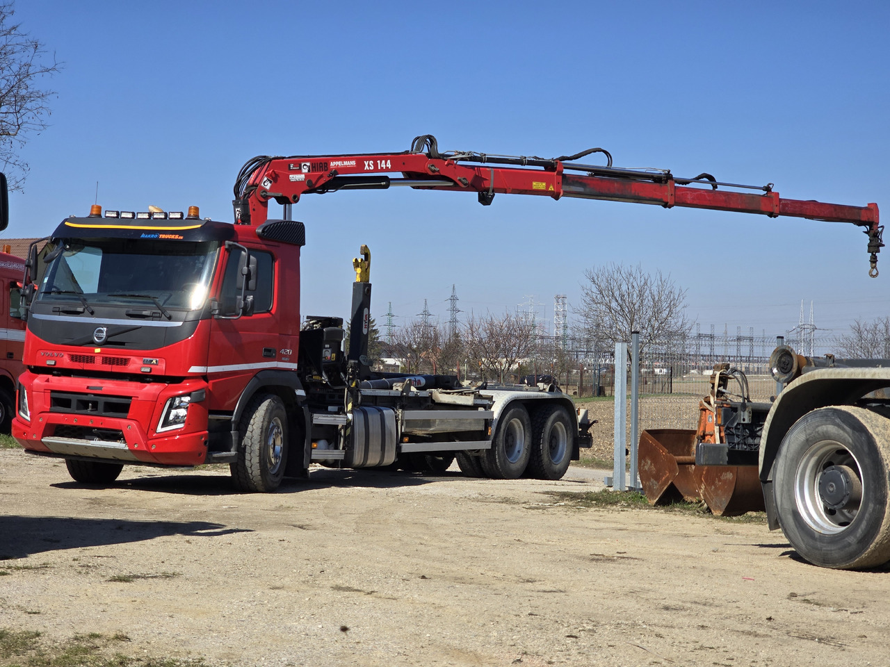 VOLVO FMX 420 6X4 / HIAB 144B-hiduo / hook system - Camion cu cârlig, Camion cu macara: Foto 5 VOLVO FMX 420 6X4 / HIAB 144B-hiduo / hook system - Camion cu cârlig, Camion cu macara: Foto 5
