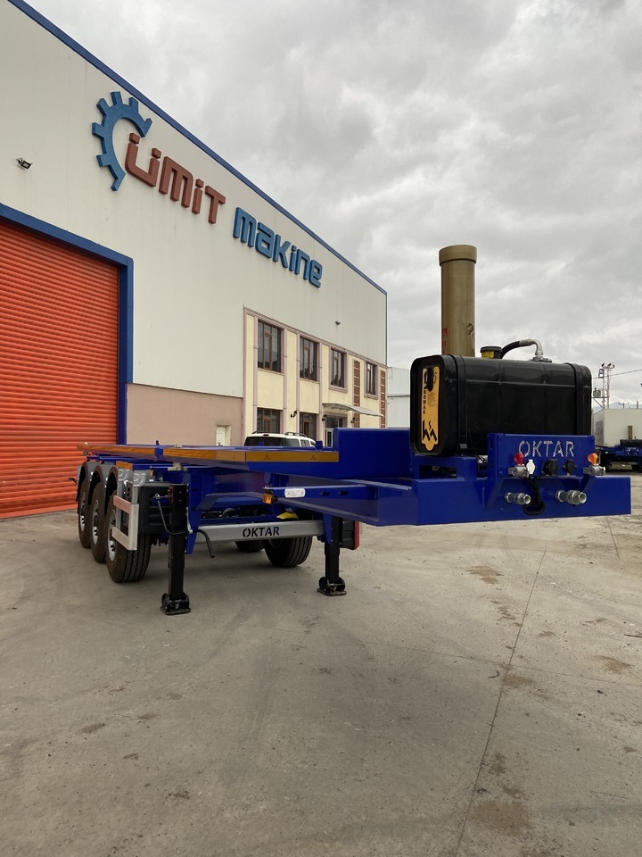 OKTAR CONTAINER TIPPER TRAILER ADR 2025 - Semiremorcă transport containere/ Swap body: Foto 1 OKTAR CONTAINER TIPPER TRAILER ADR 2025 - Semiremorcă transport containere/ Swap body: Foto 1