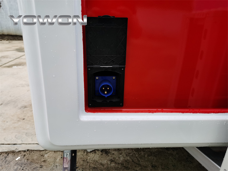 YOWON Fully customized food vending cart mobile street fast food trailer - Rulota comerciala: Foto 4 YOWON Fully customized food vending cart mobile street fast food trailer - Rulota comerciala: Foto 4