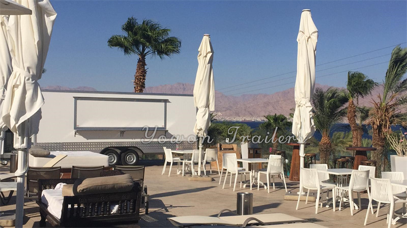 YOWON vintage model square food truck catering truck - Rulota comerciala: Foto 2 YOWON vintage model square food truck catering truck - Rulota comerciala: Foto 2