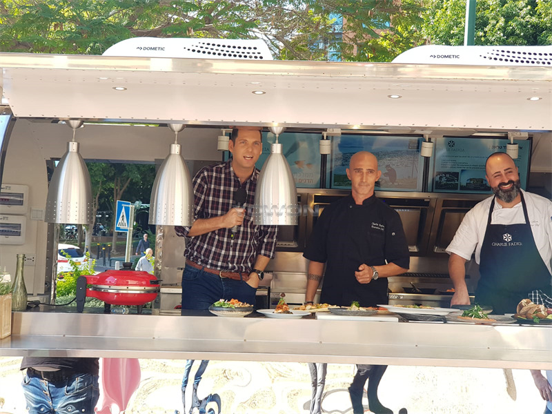 Yowon customized concession food trailer catering cart - Rulota comerciala: Foto 5 Yowon customized concession food trailer catering cart - Rulota comerciala: Foto 5