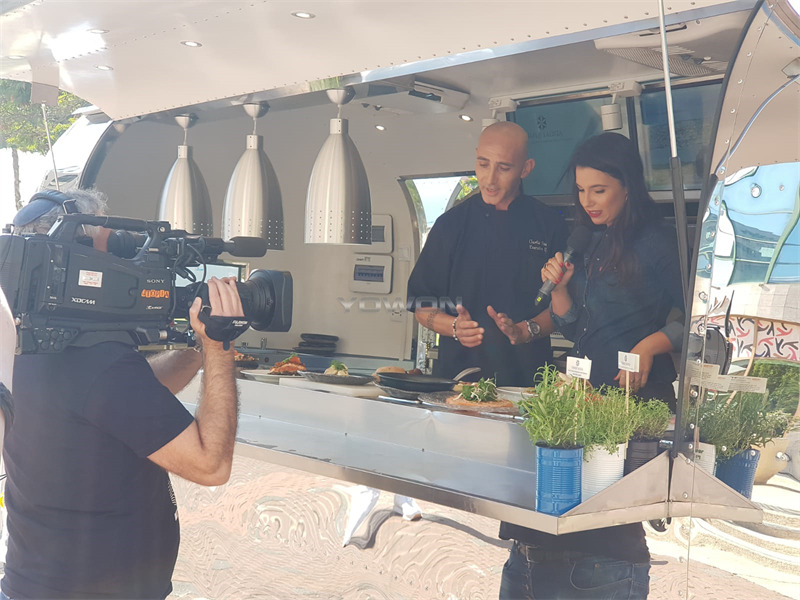 Yowon customized concession food trailer catering cart - Rulota comerciala: Foto 3 Yowon customized concession food trailer catering cart - Rulota comerciala: Foto 3