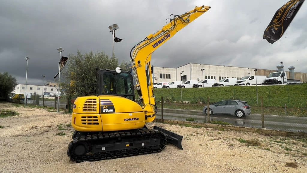 Komatsu PC80 MR-5 - Mini excavator: Foto 4 Komatsu PC80 MR-5 - Mini excavator: Foto 4