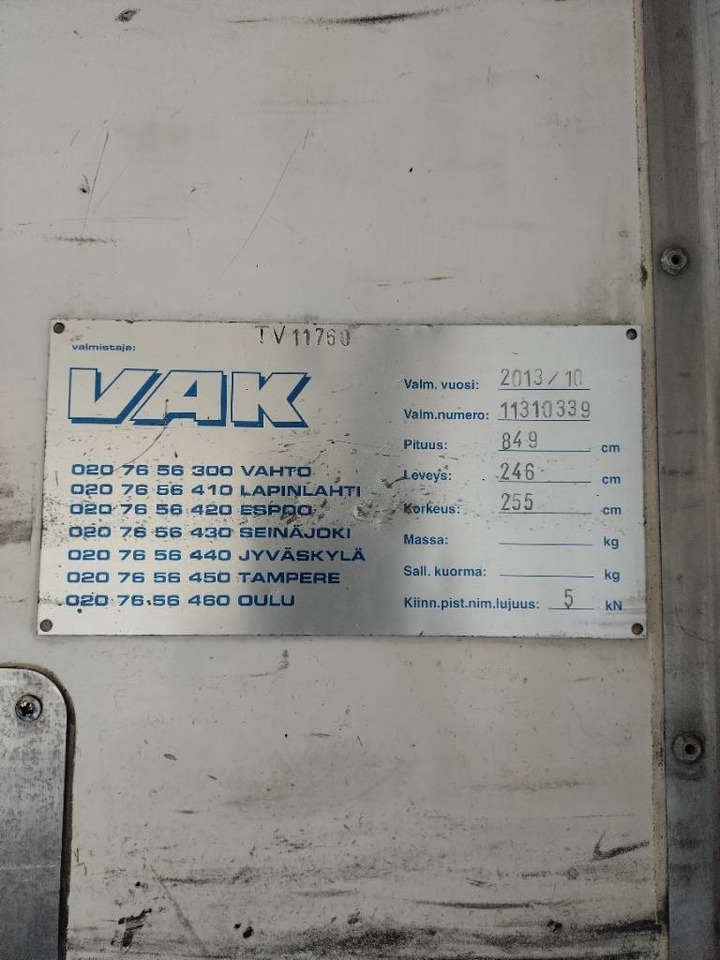 Scania P360 4x2 Vak kylmäkori,lumikko+pl - Camion frigider: Foto 5 Scania P360 4x2 Vak kylmäkori,lumikko+pl - Camion frigider: Foto 5