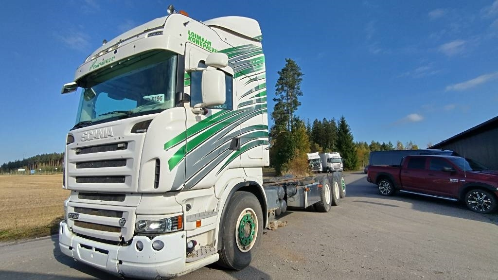 Scania R500 8x4 ilmajousi alusta - Camion şasiu: Foto 2 Scania R500 8x4 ilmajousi alusta - Camion şasiu: Foto 2