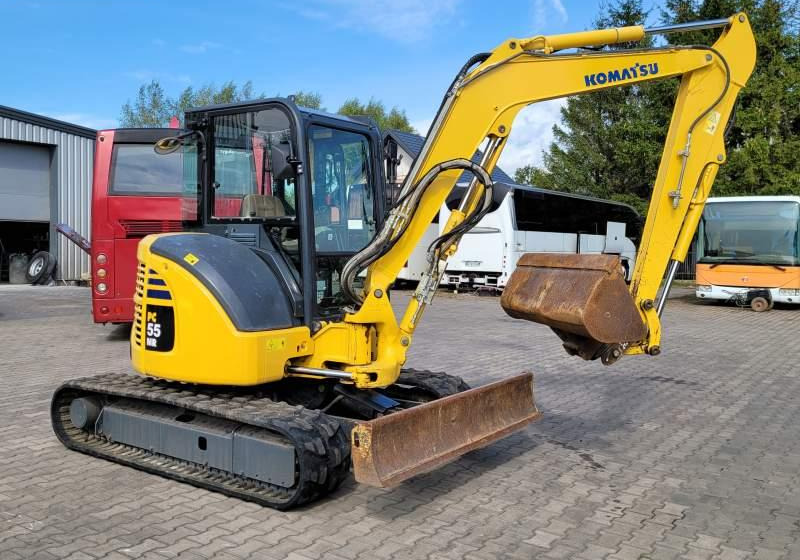 Komatsu PC55MR-3 / SPROWADZONA / 4 380 MTH - Excavator pe şenile: Foto 2 Komatsu PC55MR-3 / SPROWADZONA / 4 380 MTH - Excavator pe şenile: Foto 2