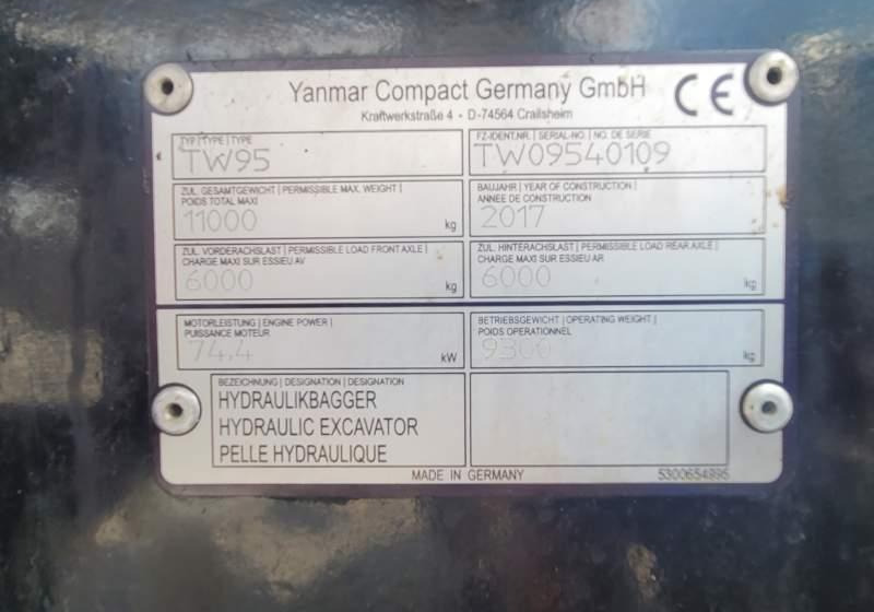 Schaeff TW95 / SPROWADZONA Z FRANCJI/ 6 500 MTH - Excavator pe roţi: Foto 2 Schaeff TW95 / SPROWADZONA Z FRANCJI/ 6 500 MTH - Excavator pe roţi: Foto 2