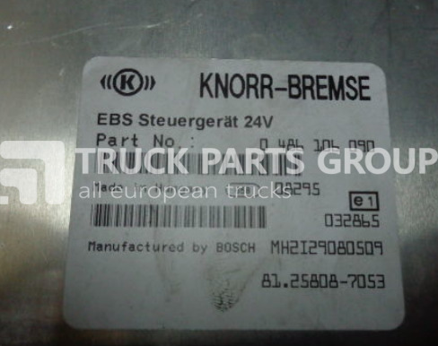 MAN electronic brake system EBS, ECU, 81258087053, KNORR-BREMSE 0486 control unit - Calculator de bord pentru Camion: Foto 1 MAN electronic brake system EBS, ECU, 81258087053, KNORR-BREMSE 0486 control unit - Calculator de bord pentru Camion: Foto 1