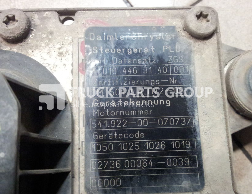 Calculator de bord pentru Camion MERCEDES-BENZ Actros engine computer PLD, EDC, ECU, MR control unit, Steuerger control unit: Foto 15