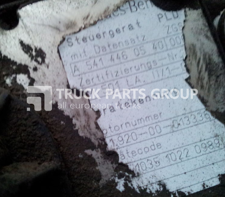 Calculator de bord pentru Camion MERCEDES-BENZ Actros engine computer PLD, EDC, ECU, MR control unit, Steuerger control unit: Foto 11