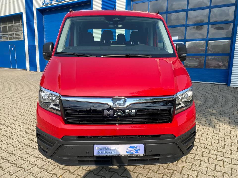 MAN TGE 3.140 Doka Pritsche Next Level *TEMPO*KLIMA*CAM*AHK*APP*PDC*INKL.19% MWST*SOFORT!* - Autoutilitară cu platformă, Autoutilitară cabină dublă: Foto 4 MAN TGE 3.140 Doka Pritsche Next Level *TEMPO*KLIMA*CAM*AHK*APP*PDC*INKL.19% MWST*SOFORT!* - Autoutilitară cu platformă, Autoutilitară cabină dublă: Foto 4