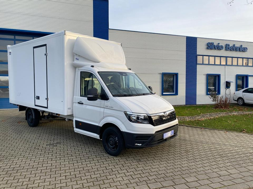 MAN TGE 3.160 Next Level Blyss Kofferaufbau Lang *INKL.19% MWST*HECKANTRIEB*AHK*PDC*TEMPO *UVM*SOFORT VERFÜGBAR!* - Autoutilitară box: Foto 1 MAN TGE 3.160 Next Level Blyss Kofferaufbau Lang *INKL.19% MWST*HECKANTRIEB*AHK*PDC*TEMPO *UVM*SOFORT VERFÜGBAR!* - Autoutilitară box: Foto 1