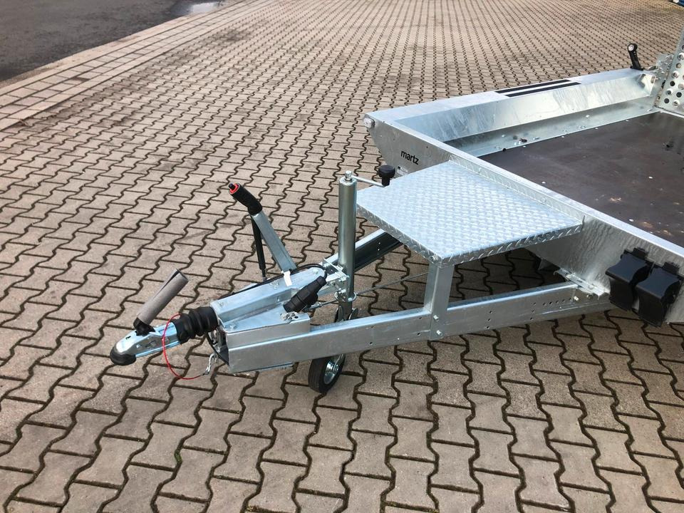 Remorcă transport utilaje Martz Tieflader Maschinenanhänger 2700KG *NUTZLAST 2166KG*INKL.19% MWST*SOFORT!*: Foto 7