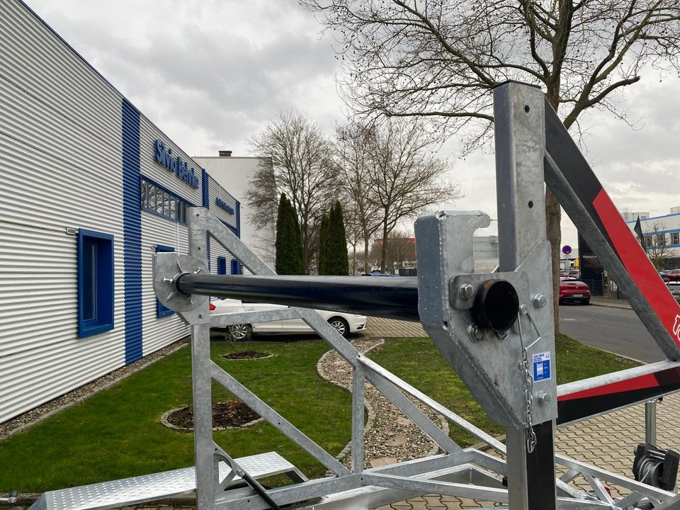 Remorcă transport tamburi Vermietung / Kabelanhänger 2700KG / Nutzlast 2040KG / Kabeltrommel-Anhänger / Glasfaser/ 1 Monat: Foto 7 Remorcă transport tamburi Vermietung / Kabelanhänger 2700KG / Nutzlast 2040KG / Kabeltrommel-Anhänger / Glasfaser/ 1 Monat: Foto 7