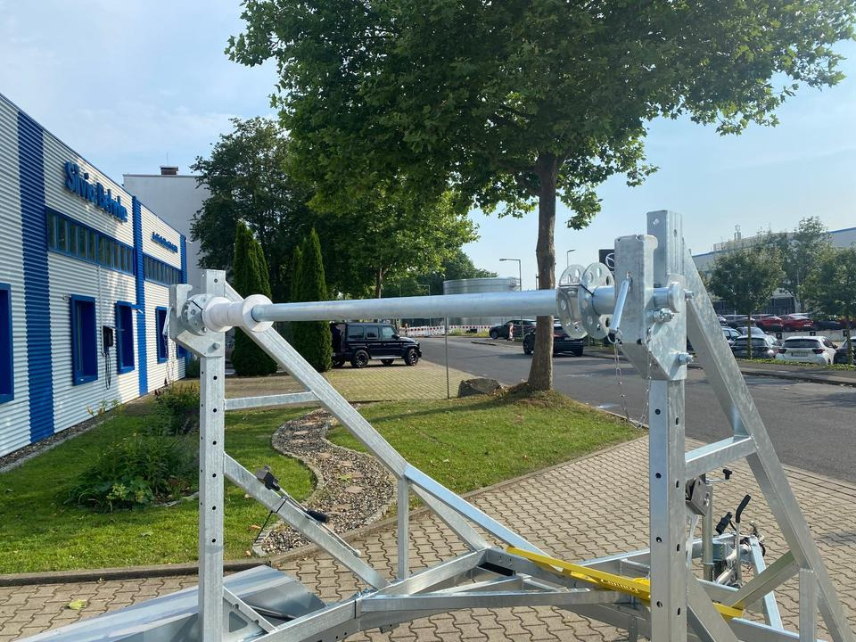 Remorcă transport tamburi Vermietung / Kabelanhänger 3500KG / Nutzlast 2825KG / Kabeltrommel-Anhänger / Glasfaser/ 1 Monat: Foto 9 Remorcă transport tamburi Vermietung / Kabelanhänger 3500KG / Nutzlast 2825KG / Kabeltrommel-Anhänger / Glasfaser/ 1 Monat: Foto 9