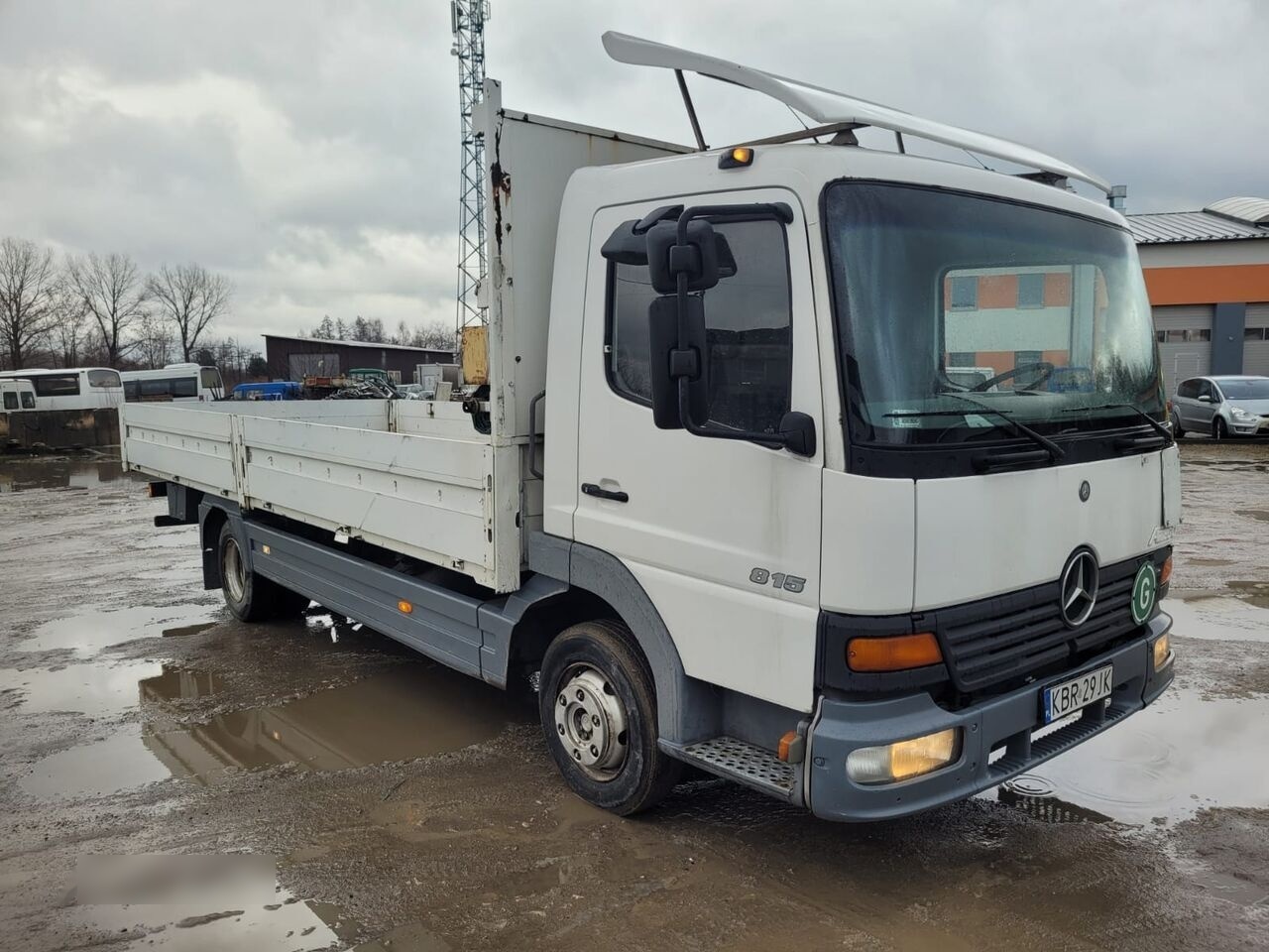 Mercedes-Benz Atego 815 - Camion platformă: Foto 1 Mercedes-Benz Atego 815 - Camion platformă: Foto 1