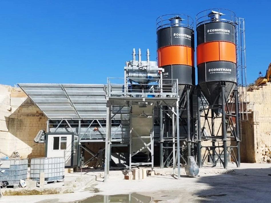 Constmach 100 m³/h Dry Type Concrete Batching Plant - Staţie de betoane: Foto 4 Constmach 100 m³/h Dry Type Concrete Batching Plant - Staţie de betoane: Foto 4