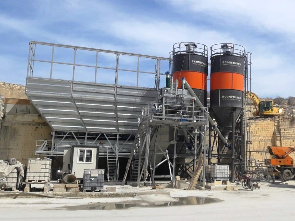Constmach 100 m³/h Dry Type Concrete Batching Plant - Staţie de betoane: Foto 3 Constmach 100 m³/h Dry Type Concrete Batching Plant - Staţie de betoane: Foto 3