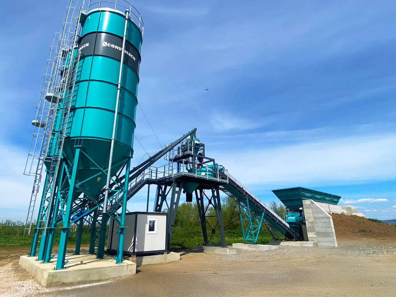 Constmach 60 m³/h Compact Concrete Batching Plant With Band - Staţie de betoane: Foto 5 Constmach 60 m³/h Compact Concrete Batching Plant With Band - Staţie de betoane: Foto 5