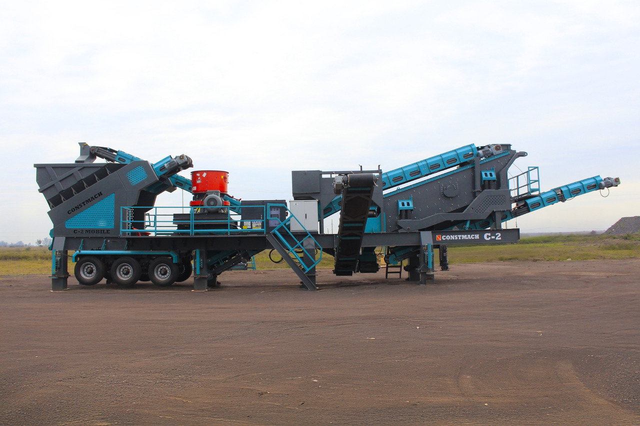 Constmach Mobiler Backenbrecher (mobiler Brecher) mit einer Kapazität von 120-150 Tonnen - Concasor: Foto 5 Constmach Mobiler Backenbrecher (mobiler Brecher) mit einer Kapazität von 120-150 Tonnen - Concasor: Foto 5