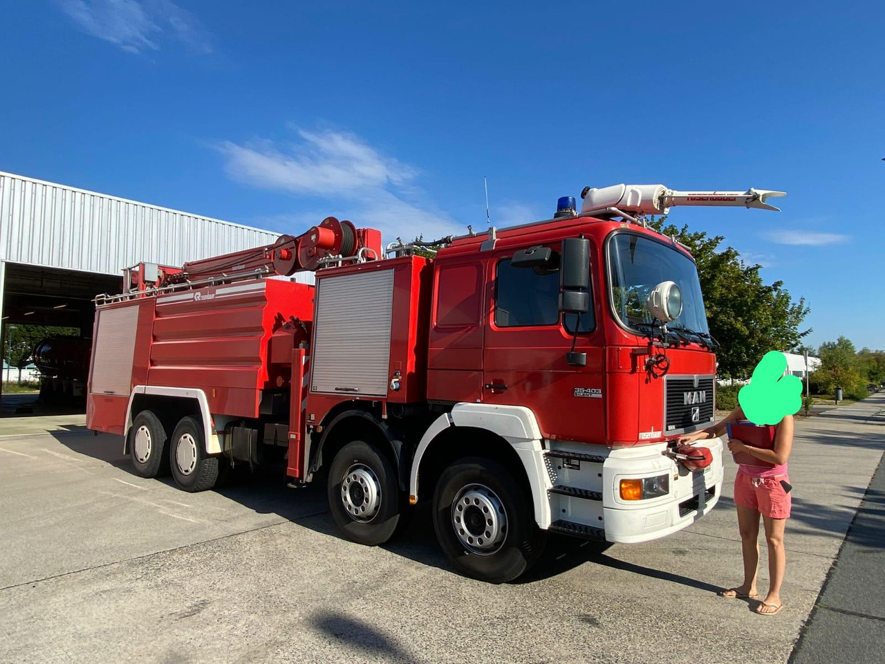 MAN 35.403 - Autospeciala de stins incendii: Foto 4 MAN 35.403 - Autospeciala de stins incendii: Foto 4