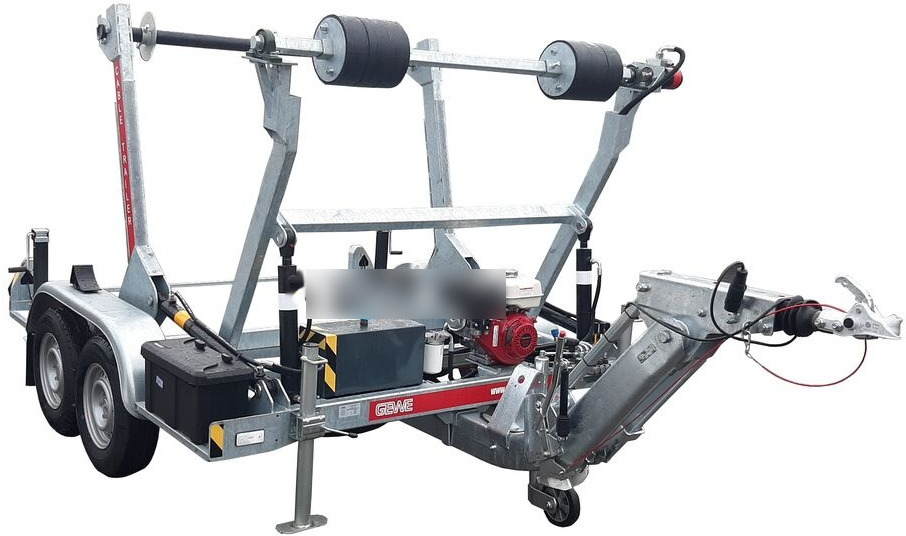 Gewe Hydrauliczna P3500 D/4H - Remorcă transport tamburi: Foto 4 Gewe Hydrauliczna P3500 D/4H - Remorcă transport tamburi: Foto 4