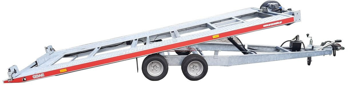 Gewe L3500 U/1, 5x2,1m - hydraulicznie uchylna - Remorcă transport auto: Foto 5 Gewe L3500 U/1, 5x2,1m - hydraulicznie uchylna - Remorcă transport auto: Foto 5