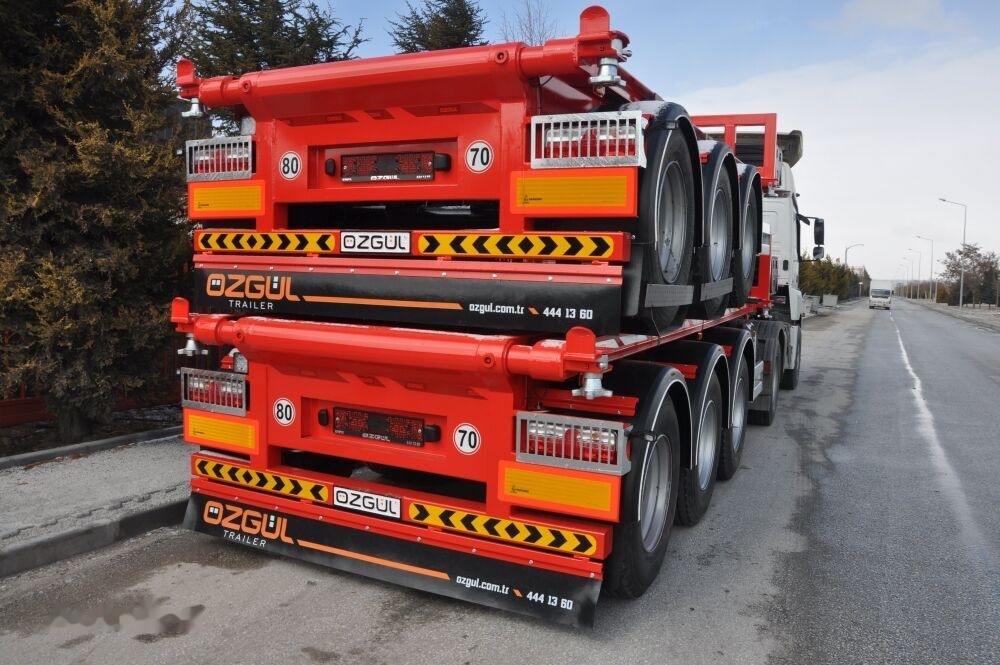 Özgül 40 FT TIPPING CONTAINER CHASSIS AINER CARRIER - Semiremorcă transport containere/ Swap body: Foto 3 Özgül 40 FT TIPPING CONTAINER CHASSIS AINER CARRIER - Semiremorcă transport containere/ Swap body: Foto 3