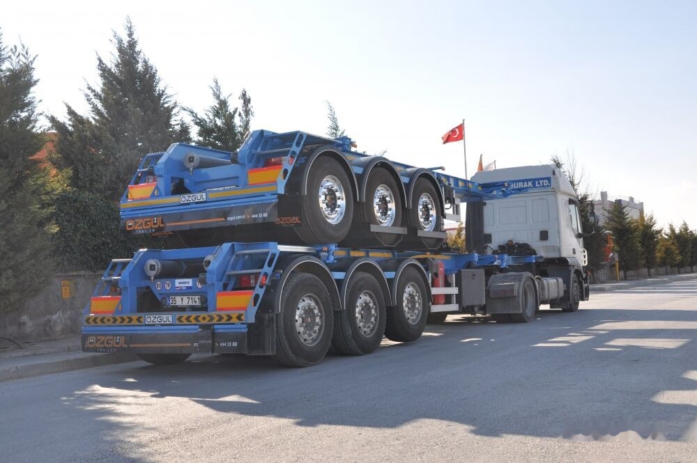 Özgül ISO TANK CONTAINER CARRIER SEMI - Semiremorcă transport containere/ Swap body: Foto 2 Özgül ISO TANK CONTAINER CARRIER SEMI - Semiremorcă transport containere/ Swap body: Foto 2