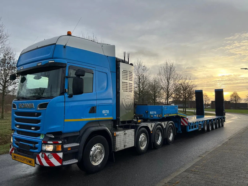 Goldhofer STZ L6 65/80A with loading ramps - Semiremorcă transport agabaritic: Foto 1 Goldhofer STZ L6 65/80A with loading ramps - Semiremorcă transport agabaritic: Foto 1