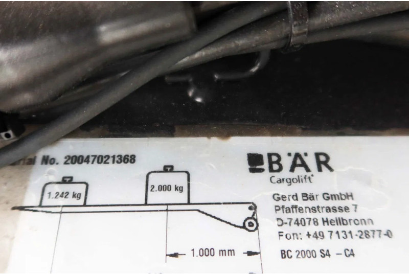 Mercedes-Benz Actros 1840 L Bakwagen + Bar klep 2000 KG + Geïsoleerde bak - Camion furgon: Foto 5 Mercedes-Benz Actros 1840 L Bakwagen + Bar klep 2000 KG + Geïsoleerde bak - Camion furgon: Foto 5