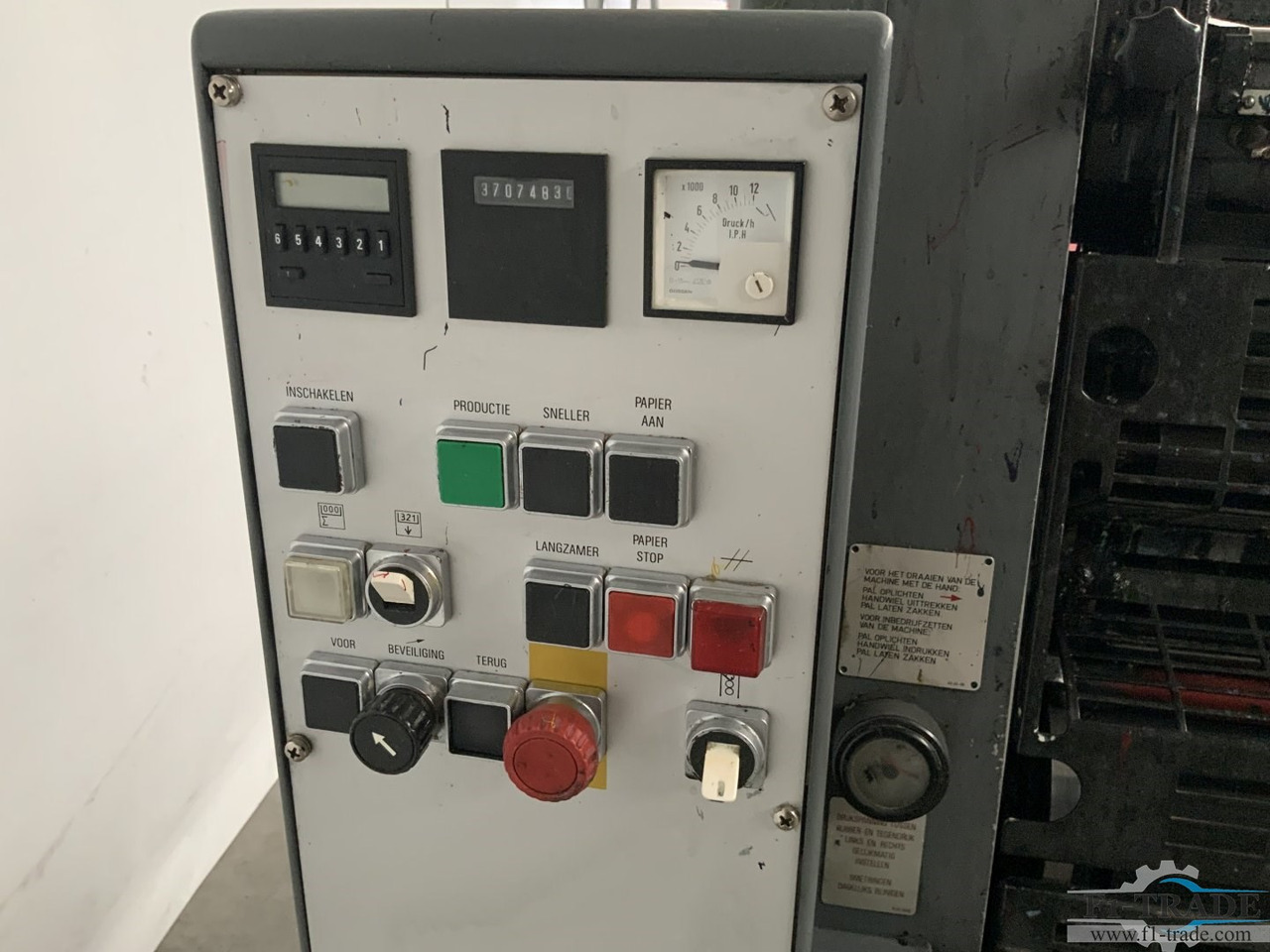 Heidelberg GTO 52+ - Mașină de tipar offset: Foto 3 Heidelberg GTO 52+ - Mașină de tipar offset: Foto 3